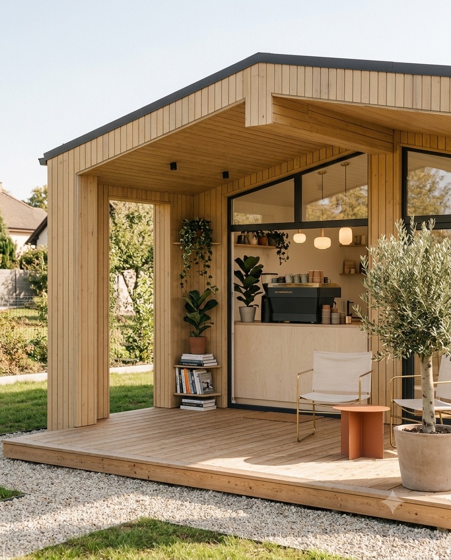 Модуль LifeHome як кав'ярня з терасою